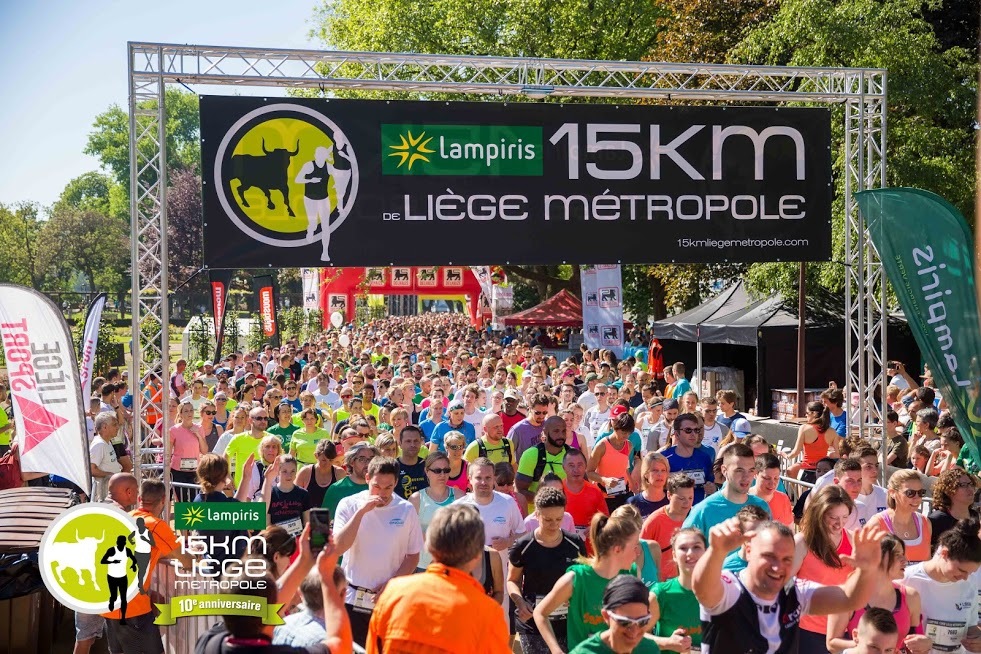 Jogging 15 km Liège Métropole Liège Together